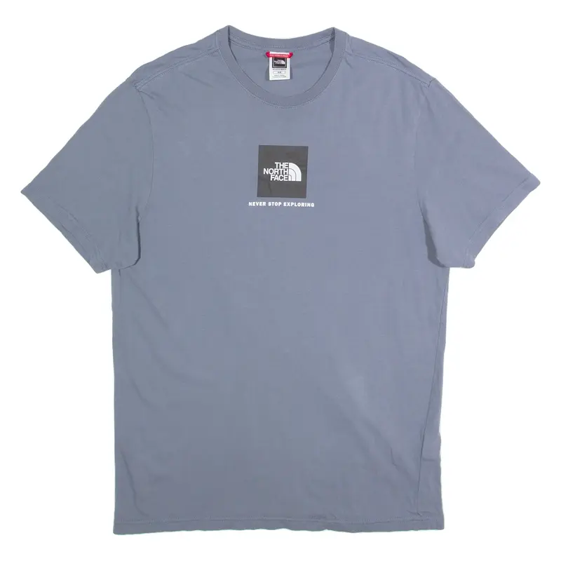 THE NORTH FACE Mens T-Shirt Blue M