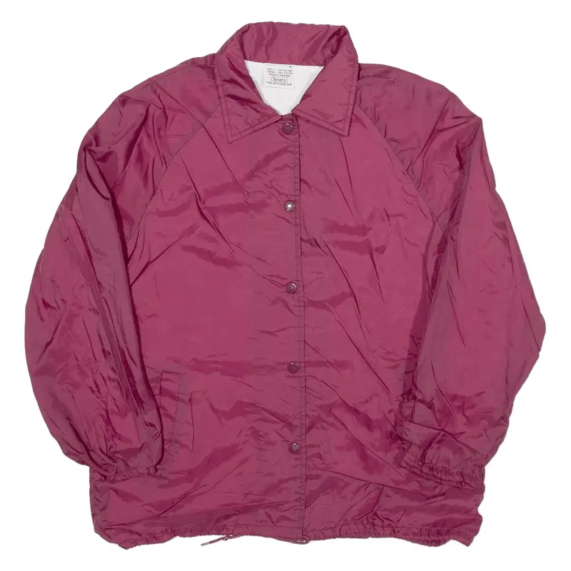 SEARS Coach USA Jacket Maroon 90s Womens M