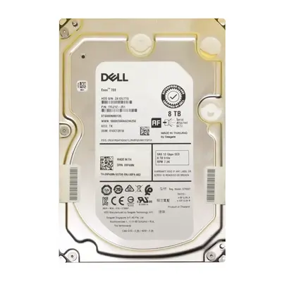 9P4WN Dell 8TB 12Gb/s SAS 7200 3.5-Inch Hard Drive