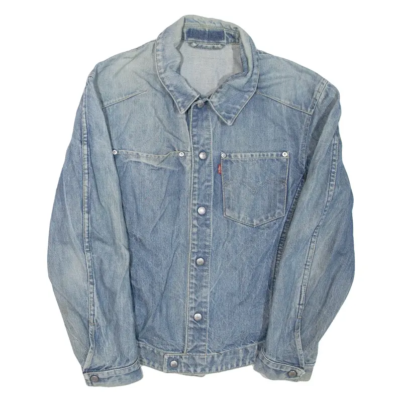 LEVI'S Mens Denim Jacket Blue S
