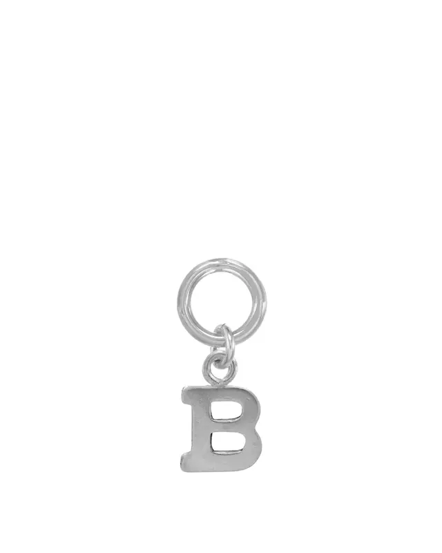 One Love Initial Charms | Metal Color: Silver | Style: B
