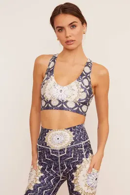 Reverie Racerback Bra | Size: XS | Print: Reverie | Style: Extra Support