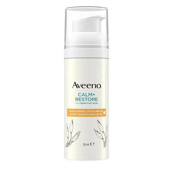 Aveeno Lozione Idratante Spf 50 Calm+Restore™ (Lozione Idratante) 50 Ml