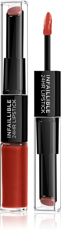 L´oréal paris Infallible Lipstick 24H Parisian Nudes 6 ml 501 Timeless Red