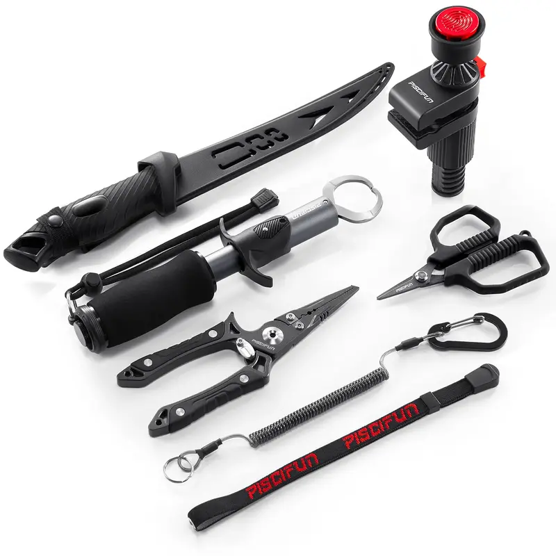 Piscifun 6pc Fishing Tool Kit