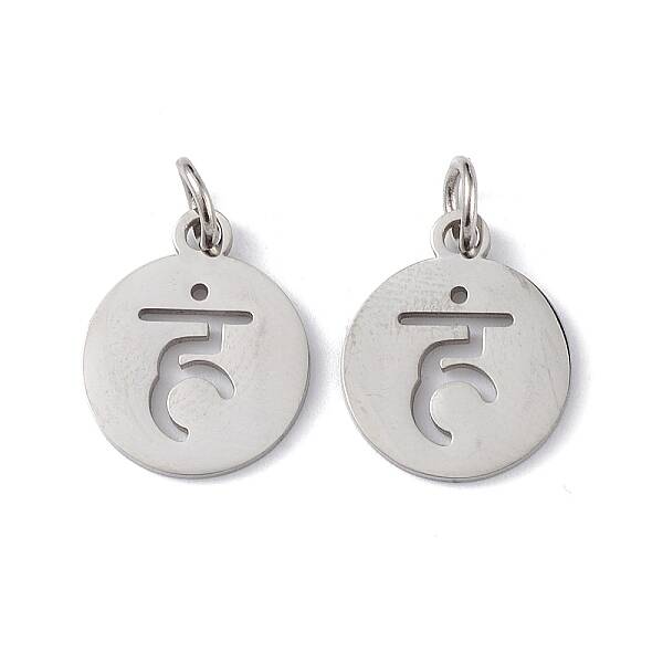 Non-Tarnish 304 Stainless Steel Charms