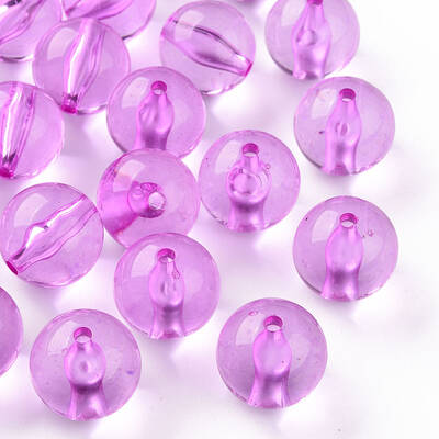 Transparent Acrylic Beads