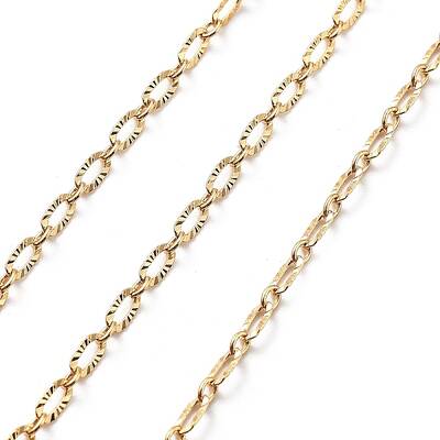 10M Brass Cable Chains