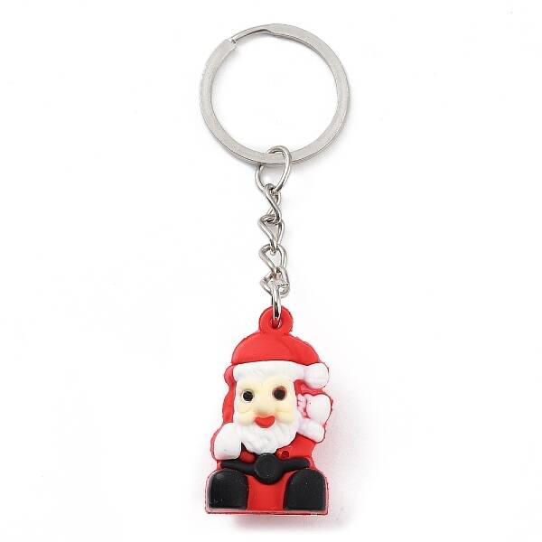 Christmas Themed Iron Keychains