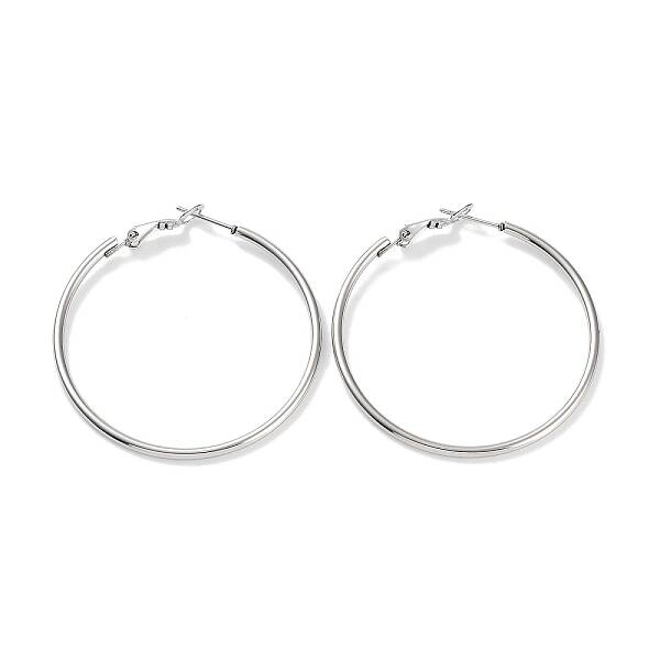 Non-Tarnish Ring 304 Stainless Steel Hoop Earrings for Women Men