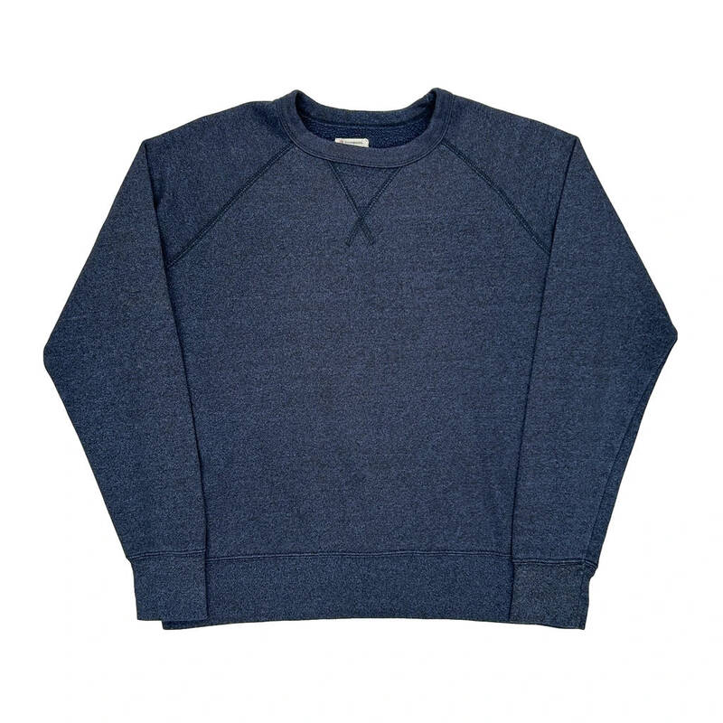 Champion Sweatshirt - Small Blue Cotton Blend