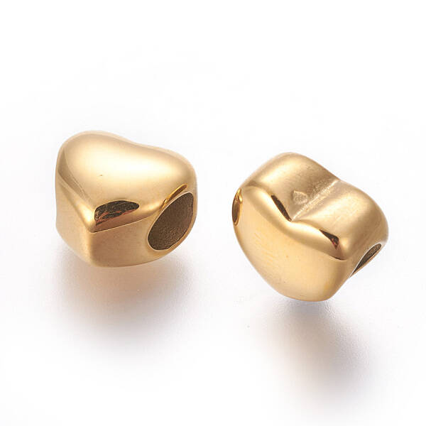304 Stainless Steel European Beads