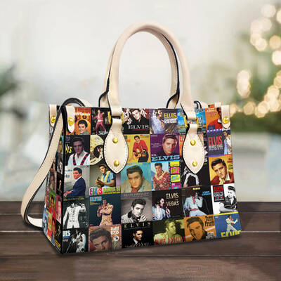 Elvis Presley Leather Handbag
