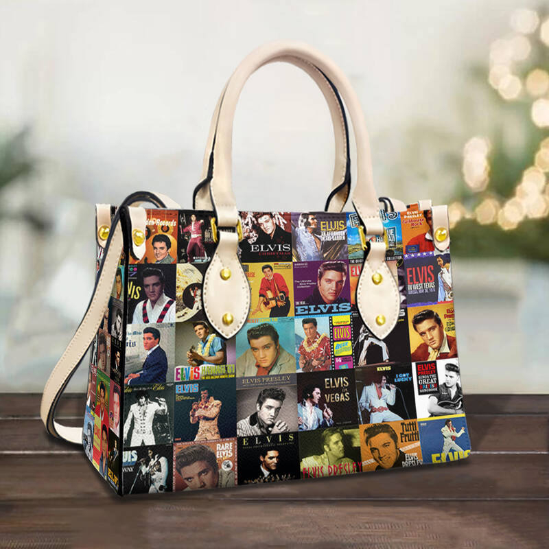 Elvis Presley Leather Handbag