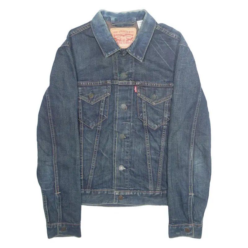 LEVI'S Mens Denim Jacket Blue S