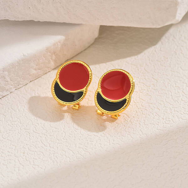 Fashionable Classic Casual Alloy Stud Earrings