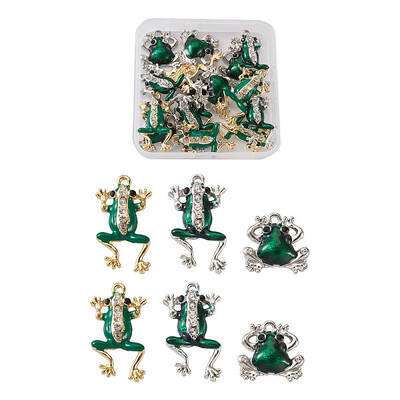 Alloy Enamel Pendants