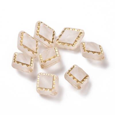 Plating Transparent Acrylic Beads