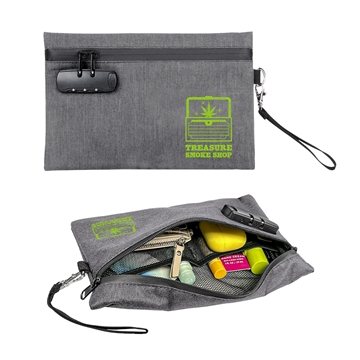 50 Custom Locking Pouch - Combination Lock & Odor Proof