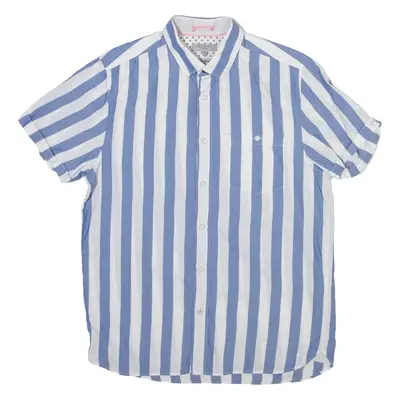 TED BAKER Mens Shirt Blue Striped M