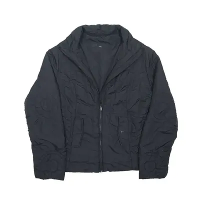 MASSIMO REBECCHI Quilted Jacket Black Womens XL