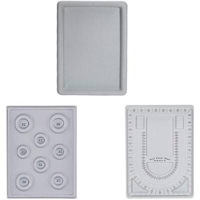 3 Style Bead Design Beading Board Bracelet Design Board Jewelry Organizer Tray
