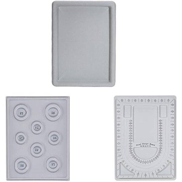 3 Style Bead Design Beading Board Bracelet Design Board Jewelry Organizer Tray