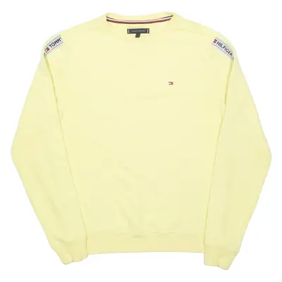 TOMMY HILFIGER Mens Sweatshirt Yellow S