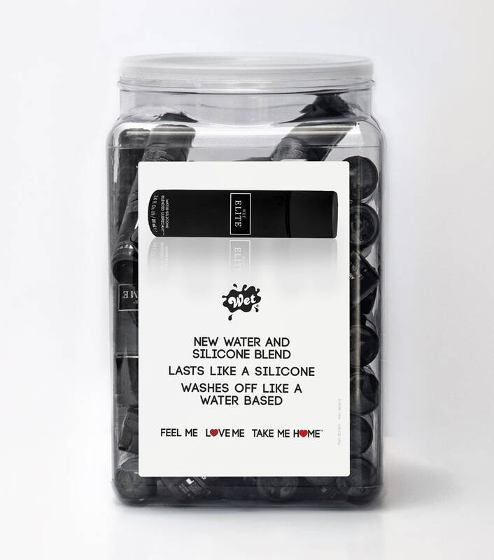 Wet Elite Black - 36 Piece Bowl - 1 Fl. Oz. Bottles
