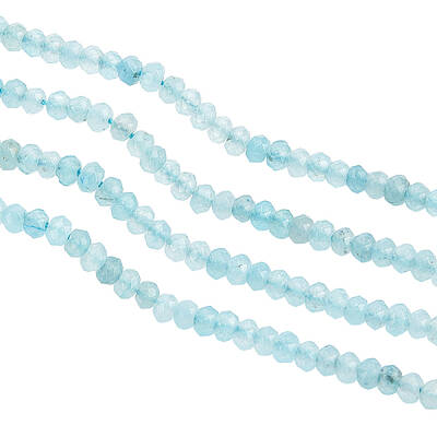 Dyed Natural Malaysia Jade Rondelle Beads Strands