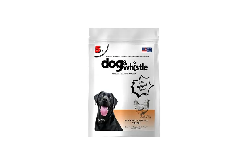 Dog & Whistle Hen Solo Topper