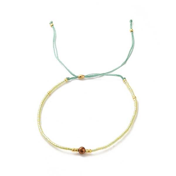 Bohemian Style Colorful Beaded Lucky Stone Couple Bracelet for Women