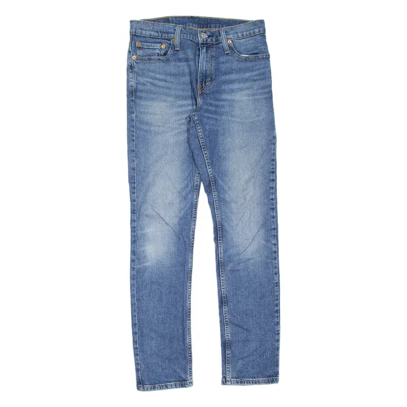 LEVI'S 511 Jeans Mens Blue Slim Straight Stone Wash W30 L32