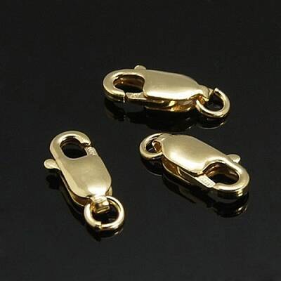 Yellow Gold Filled Lobster Claw Clasps