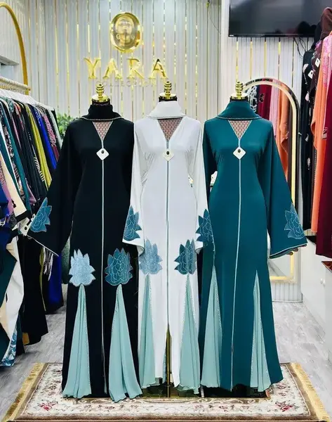 Abaya Dress - Comfortable & Elegant High-Quality Materials for Muslim Women - Perfect for Any Occasion - Stylish & Versatile ...