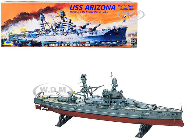 Level 4 Model Kit USS Arizona Pacific Fleet Battleship \