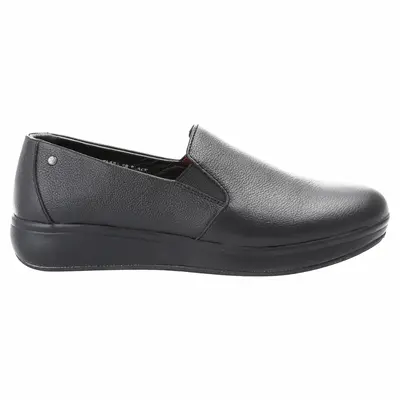 Joya Clara SR Leather Women's Slip On Shoes - Black - Size:US 10 Women