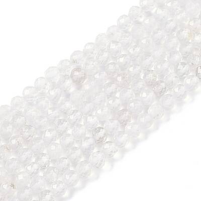 Natural Quartz Crystal Beads Strands