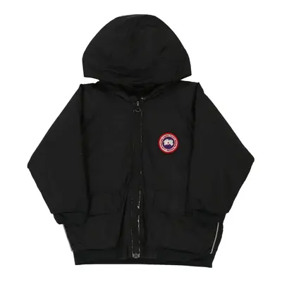 Age 4 Canada Goose Puffer - XS Black Nylon Blend