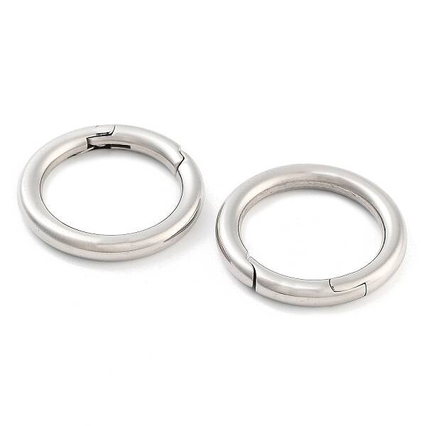 Non-Tarnish 316 Stainless Steel Spring Gate Rings