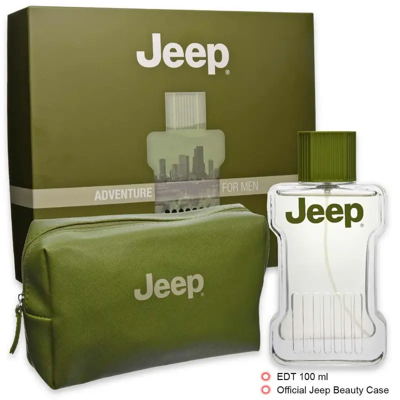 Jeep adventure coffret edt 100 ml + pochette