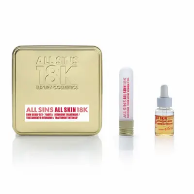 All Sins 18k All Skin Sculp 7 Days Intensive Treatment Set 2 pieces