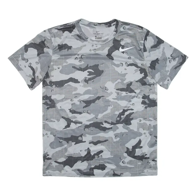 NIKE Mens T-Shirt Grey M