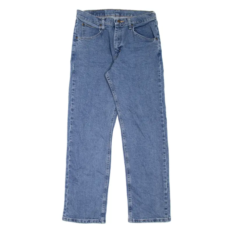 WRANGLER Mens Jeans Blue Regular Straight W31 L30