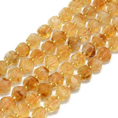 Natural Citrine Beads Strand