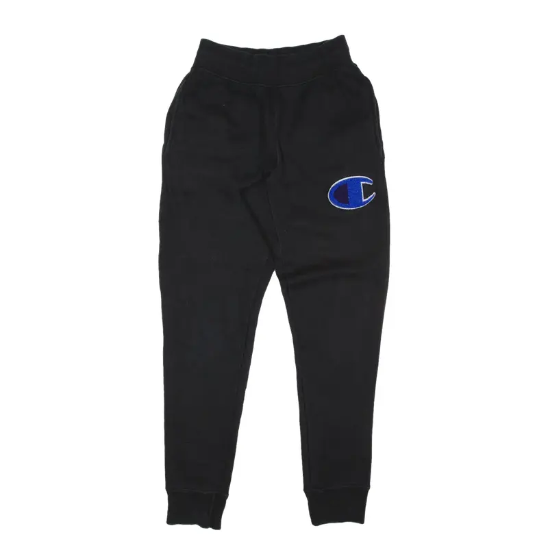 CHAMPION Reverse Weave Joggers Black Tapered Womens S W26 L30