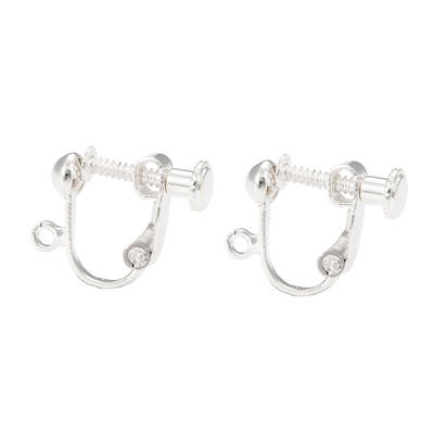 Brass Screw On Clip-on Earring Findings