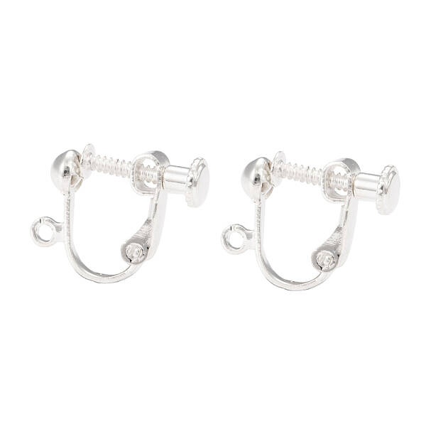 Brass Screw On Clip-on Earring Findings