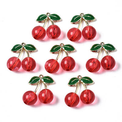 Alloy Enamel Pendants