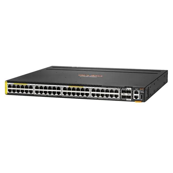 HP R8S91-61001 | Aruba CX 6300M Series 48-Ports 5GBase-T RJ-45 PoE+ Class 8 2-Ports 50GBase-X SFP56 Uplink + Stacking 2-Ports...